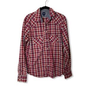 Gap SZ S casual plaid shirt